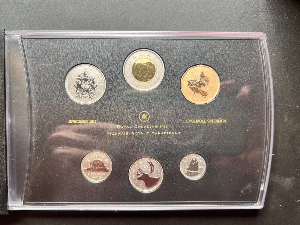2013 Canada Specimen SET with Blue Winged Teal Dollar Coin