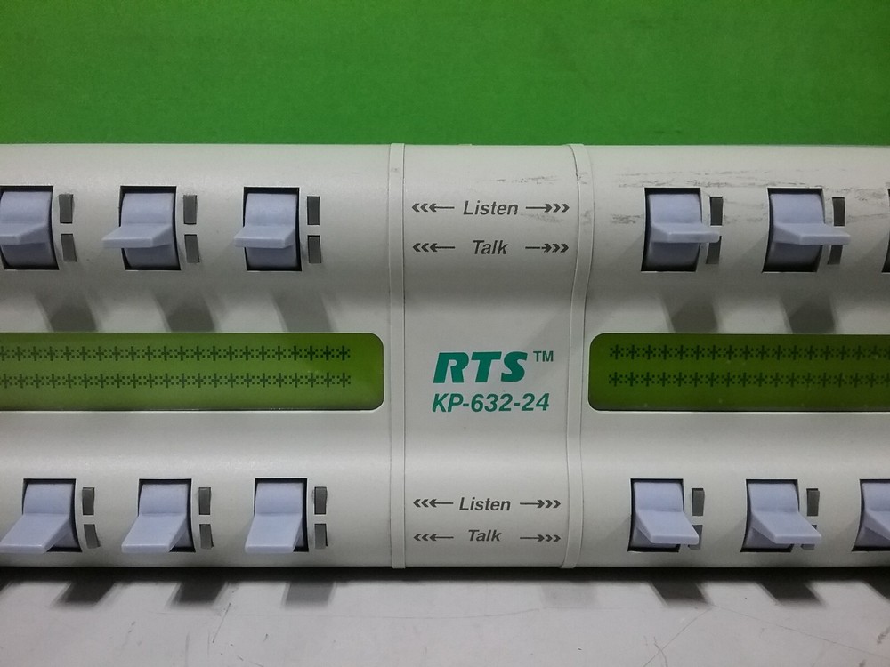 RTS Telex KP-632-24 Chanel Intercom Panel