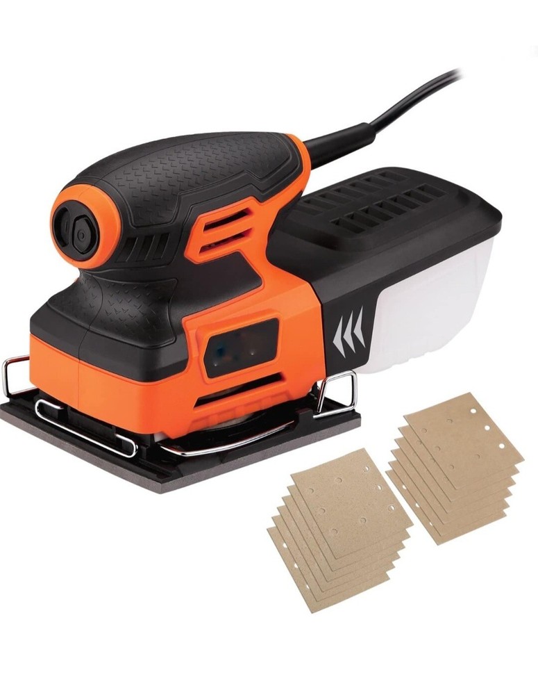 Tacklife PSS01A Sander Black & Orange