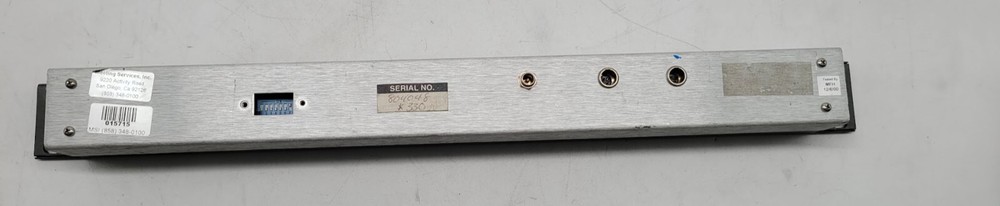 Video Systems -16*16 XY - Sierra Video Control Panel