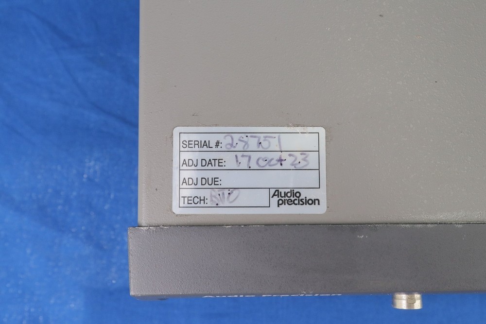 Audio Precision APx525 Audio Analyzer BT-WB/ DIO