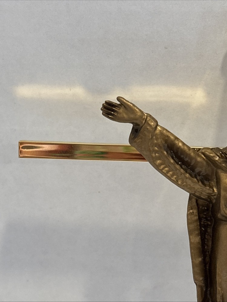 Vintage 10” Brass Crucifix, 2000 JCS