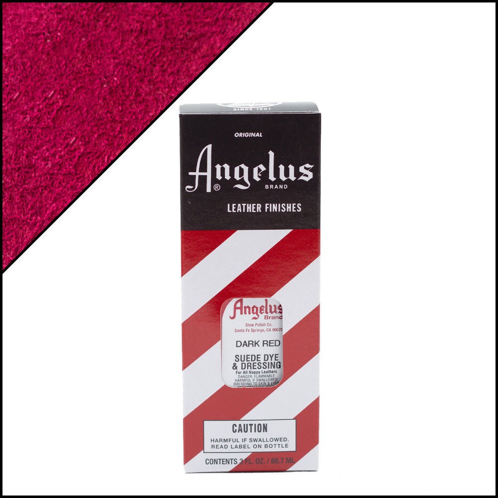 Angelus Suede Dye Dark Red
