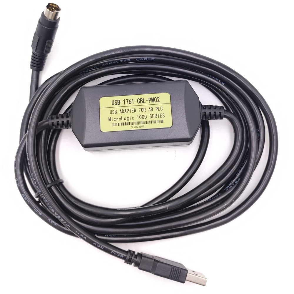 USB-1761-CBL-PM02 USB Programming Cable for AB Micrologix 1000 1200 1500 Series