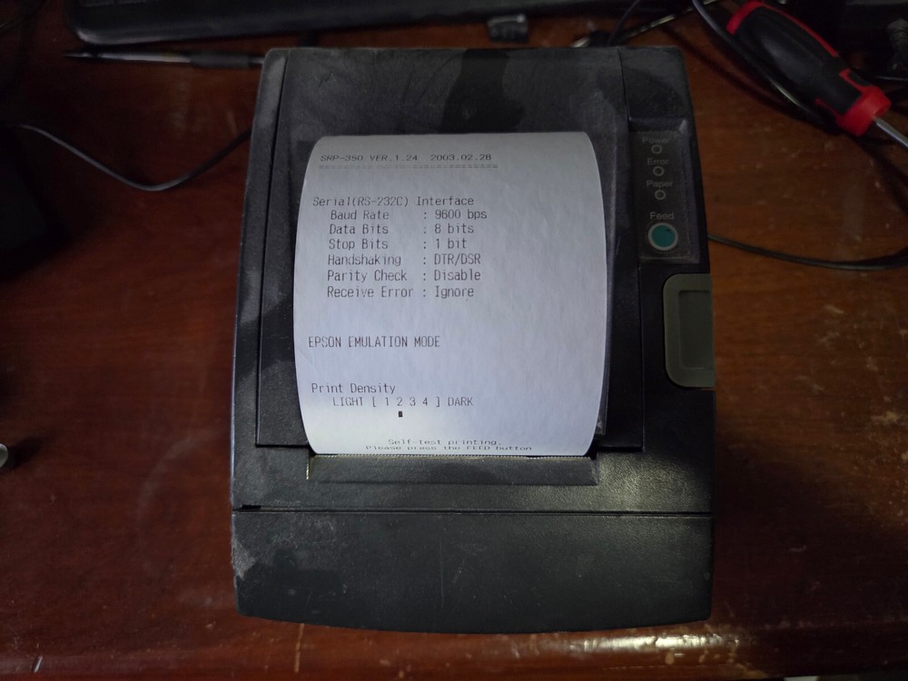 Samsung POS SRP-350 Thermal Receipt Printer