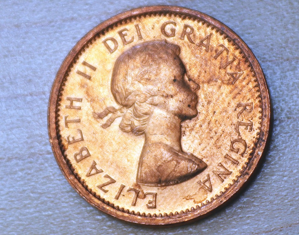 1963 Canada 1 Cent Unc.