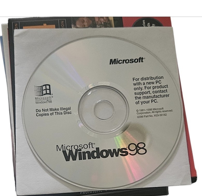 Vintage Microsoft Windows 98 FrontPage 98 PhotoSuite CD Lot Boot Disk ProCD