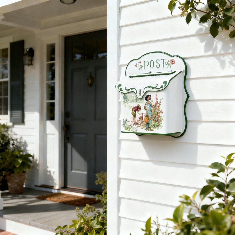 Wall Mailboxes For Home Outside Vintage Mailboxes for Home