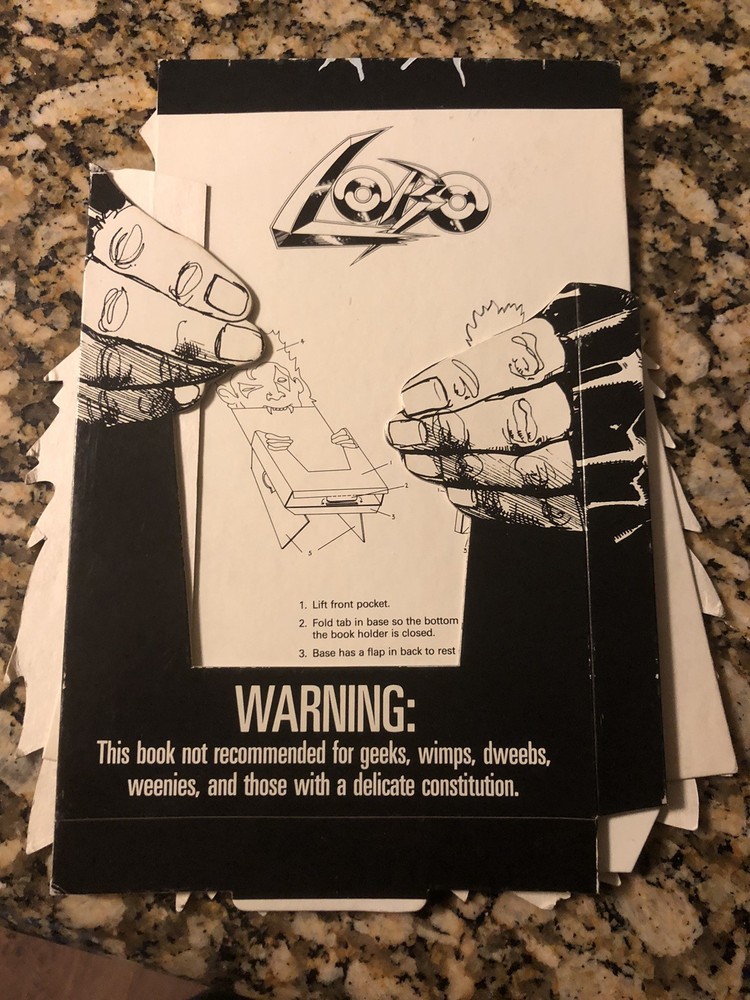 Lobo Counter Display 1990 Never Assembled
