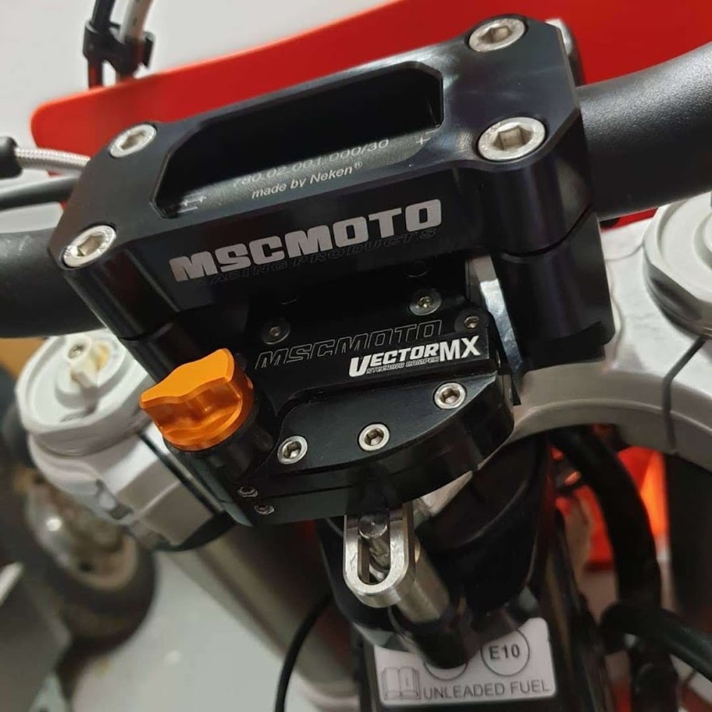 VectorMX Steering Damper Kit "Down Under" Mount (VEC0003) - HONDA CRF 250R