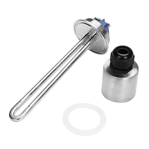 2 Inch (OD64mm) Tri-clamp Heating Element Immersion Water Heater 120V 1650W