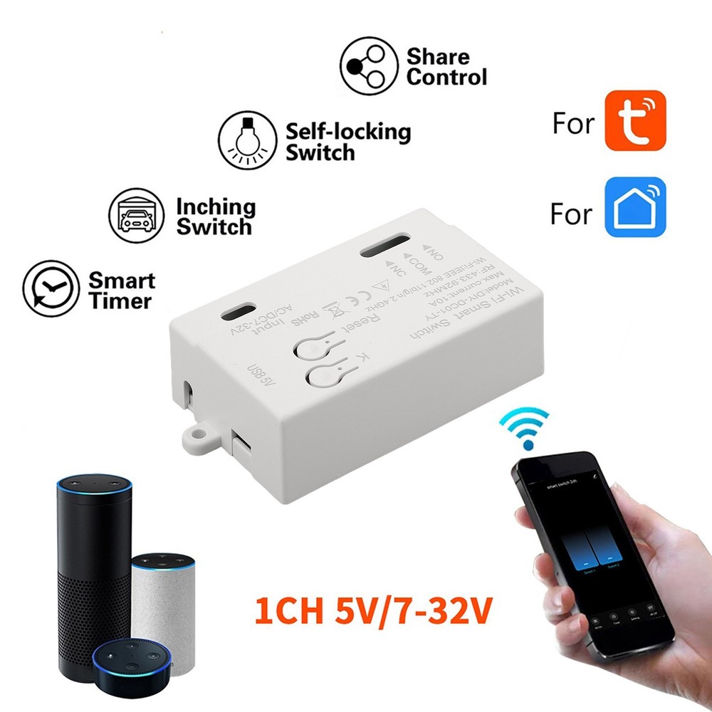 Wireless Smart Switch with Timer Control Remote Controller for Home Automation