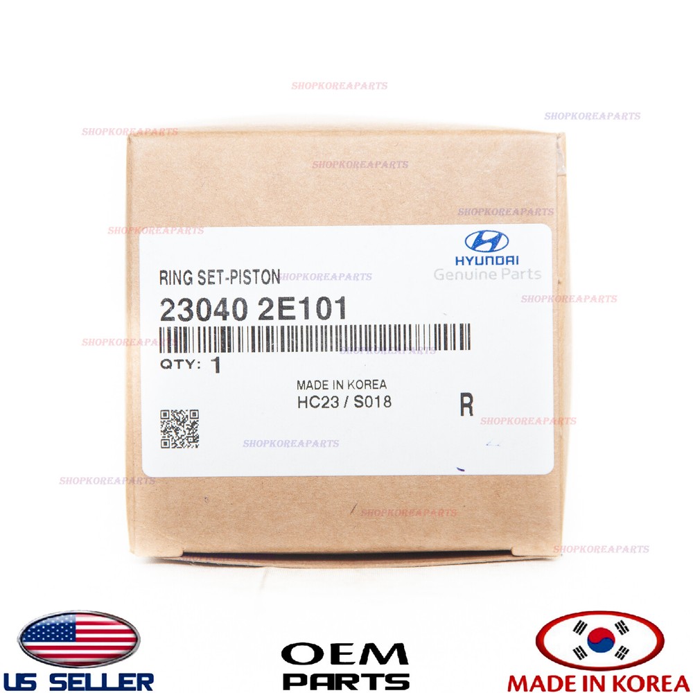 Genuine Engine Piston Ring Set Size STD ⭐OEM HYUNDAI KIA 2.0L *See compatibility