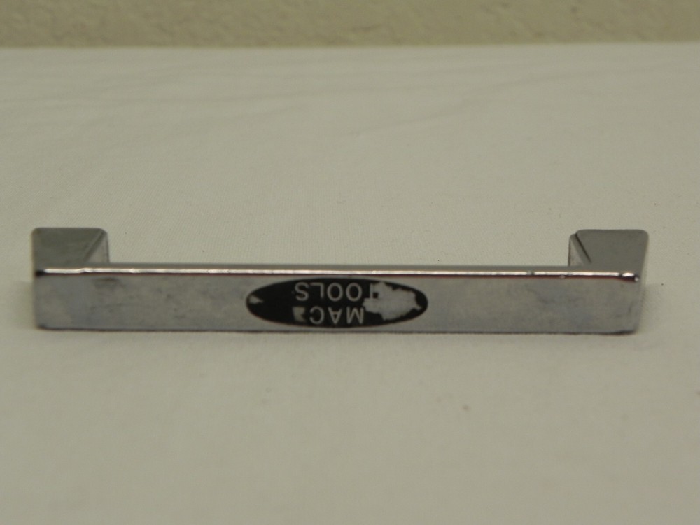 Vintage Mac Tool Box Drawer Handle w/Screws Circle Frame 4'' Long x 1'' Deep