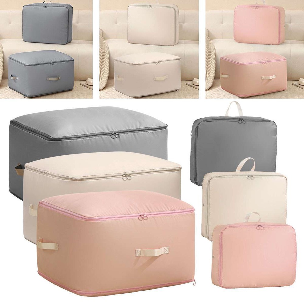 Space Saving Self Compression Organizer Waterproof Dustproof Zipper Storage Bags