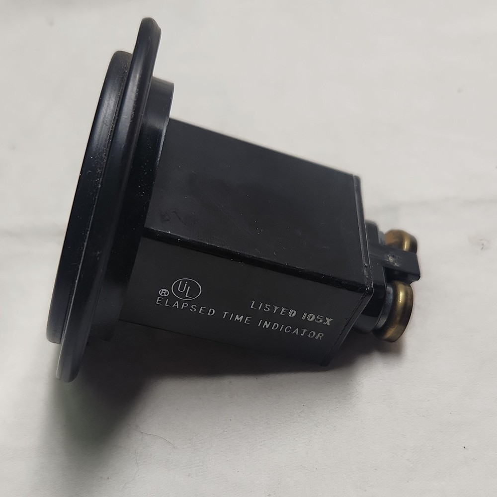 Hobbs Elapsed Time Indicator 20055 Panel Meter TIME Stewart Warner