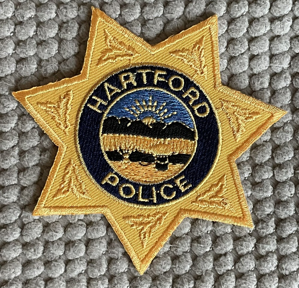Hartford Police Parch 3 1/2”