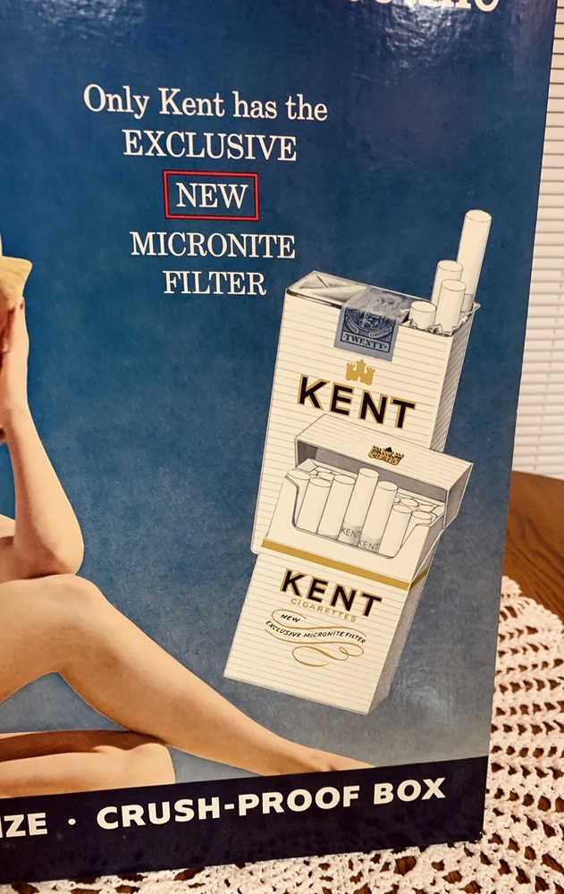 Kent cigarette Litho easel back