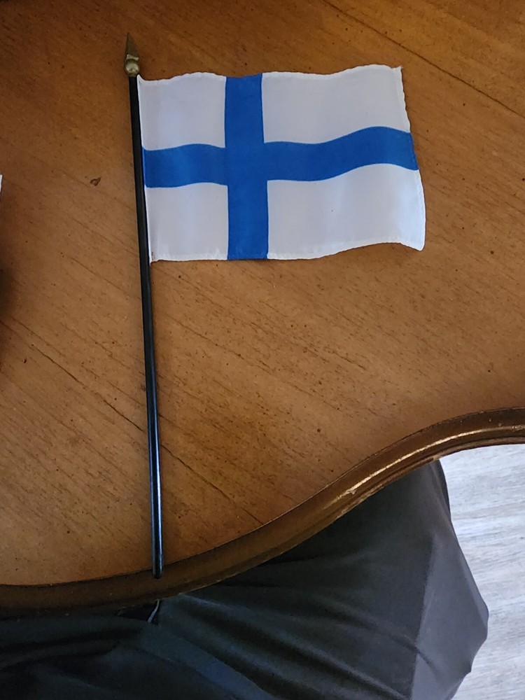 Finland Small Hand Waving Flag