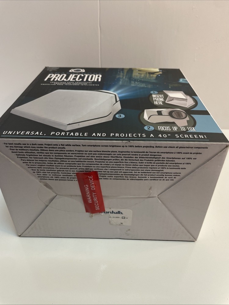 Smart Phone Projector, Universal, Portable, Projects A 40” Screen