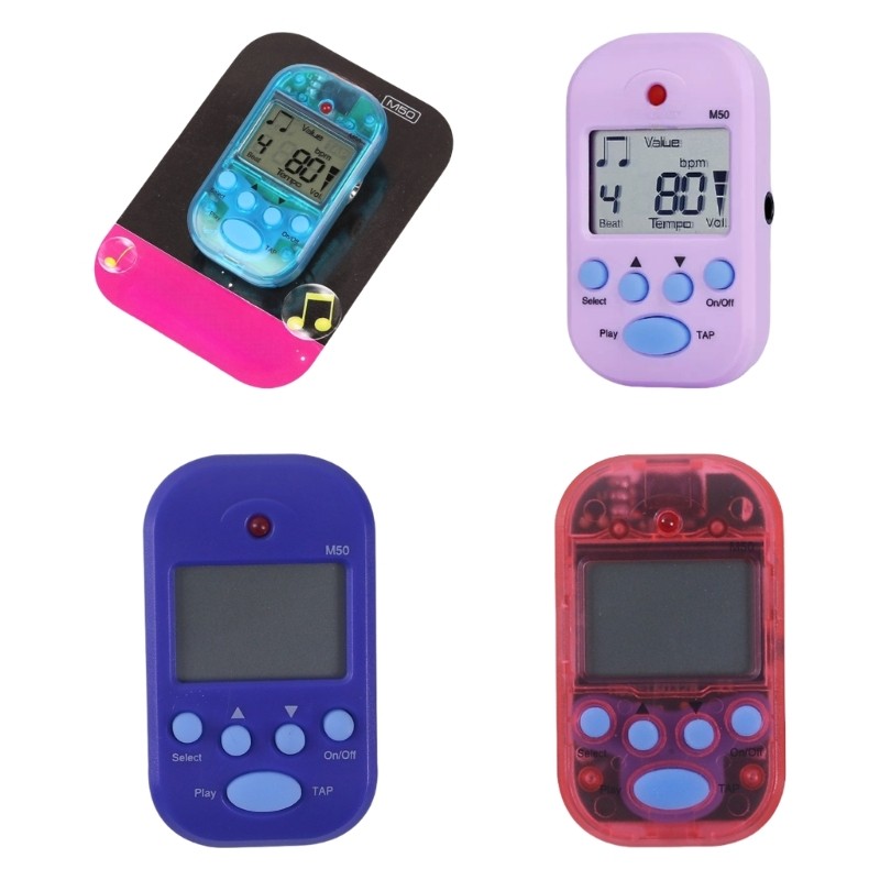Miniature Metronome LED Screen Countdown Function Digital Electronic Metronome