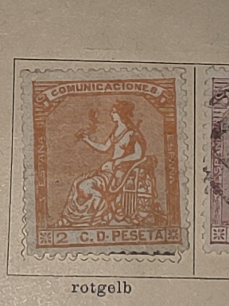 Foreign Spanien 2c Stamp Used - #I197