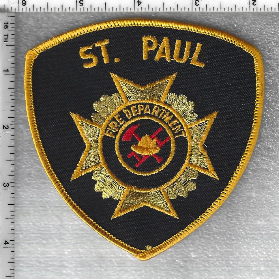 St. Paul Fire Department  (Alberta, Canada)  Shoulder Patch