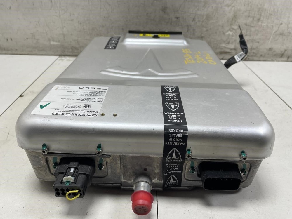 2013 TESLA MODEL S 85 LEFT ONBOARD CHARGER MODULE CHARGING UNIT GEN 2 ASSEMBLY