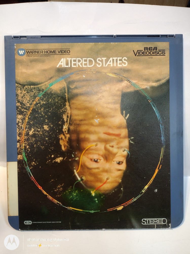 ALTERED STATES ⁰(1983) CED RCA SelectaVision TESTED WORKING