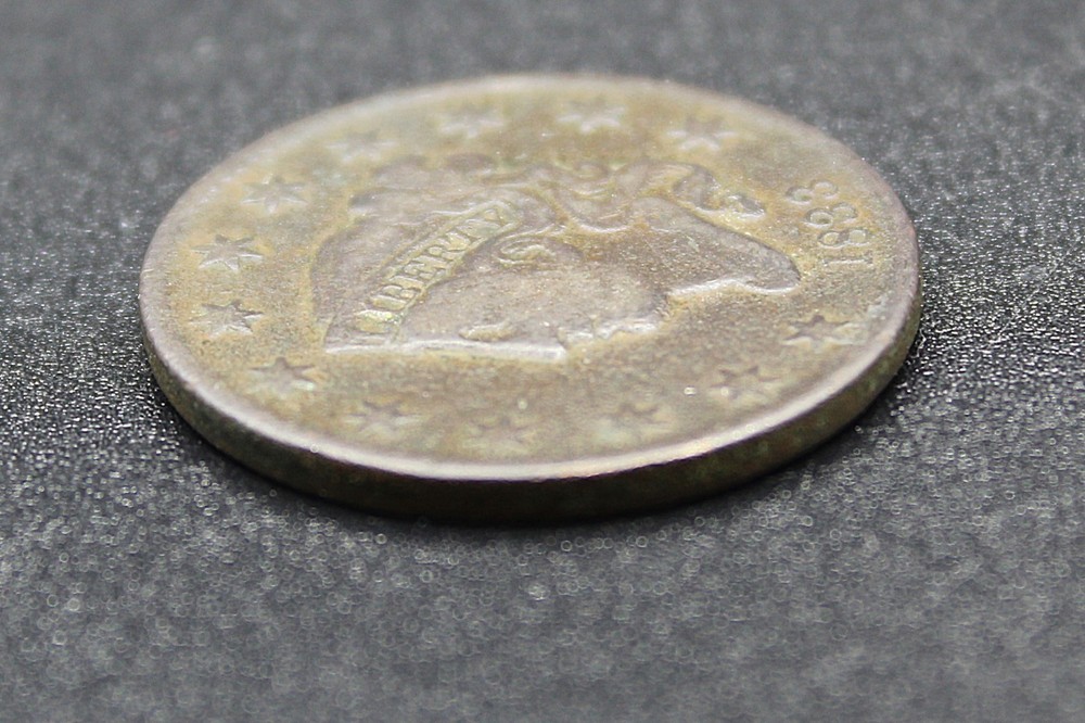 1833 Large Cent Nice Original Medium Brown VG