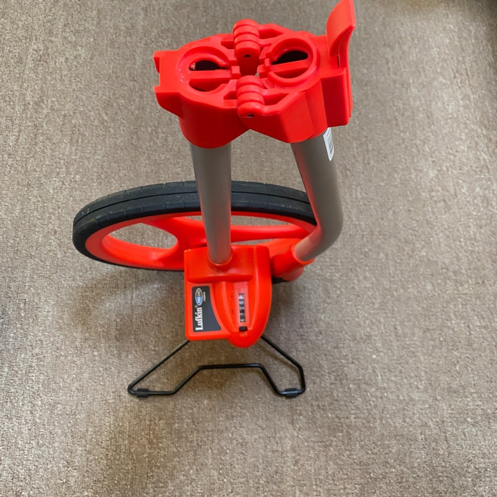 Lufkin PSMW48 Pro Contractor Measuring Wheel 12.5" Foldable Surveyor Tool