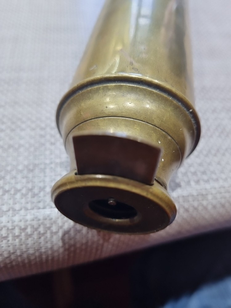 Victorian Bronzed Single Draw Telescope With Age Related Condition