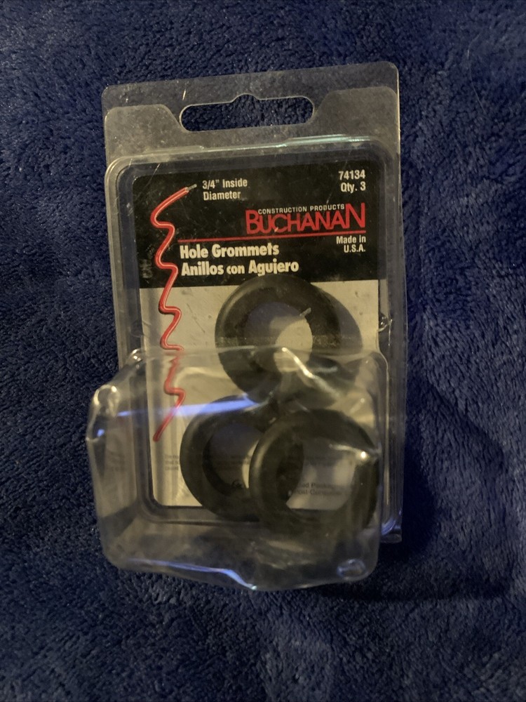 3/4" Panel Hole Rubber Grommets For Thick Wall Wiring Cable