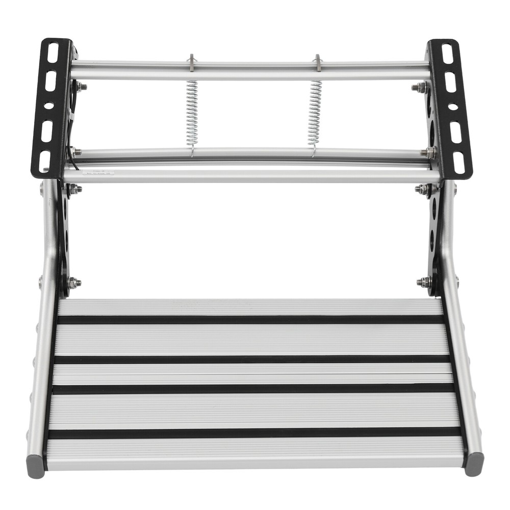 Folding RV Step Manual RV Step RV Trailer Camper Step with LED Light 330lbs Load