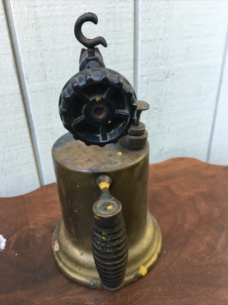 Brass Torch Vintage 10” High x 6” Diameter