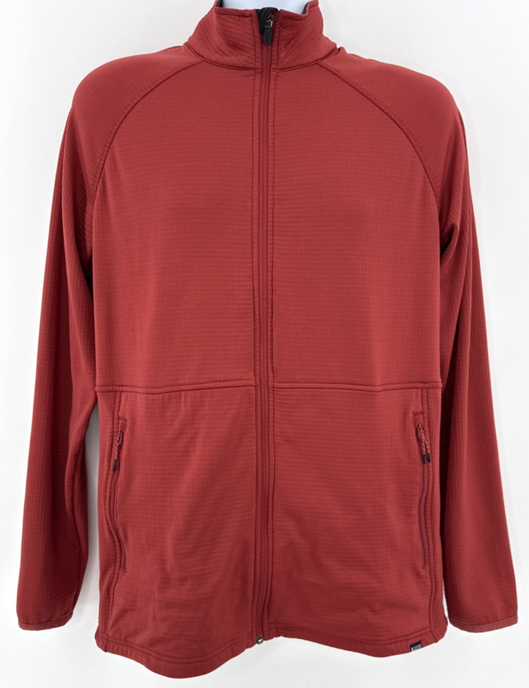 5.11 Tactical Full Zip Jacket Men’s Medium Red Performance Stretch Midlayer