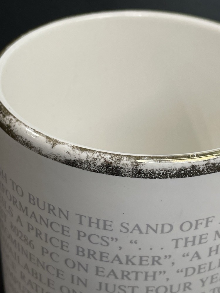 Vintage Dell Computer Corporation Ceramic Coffee Mug