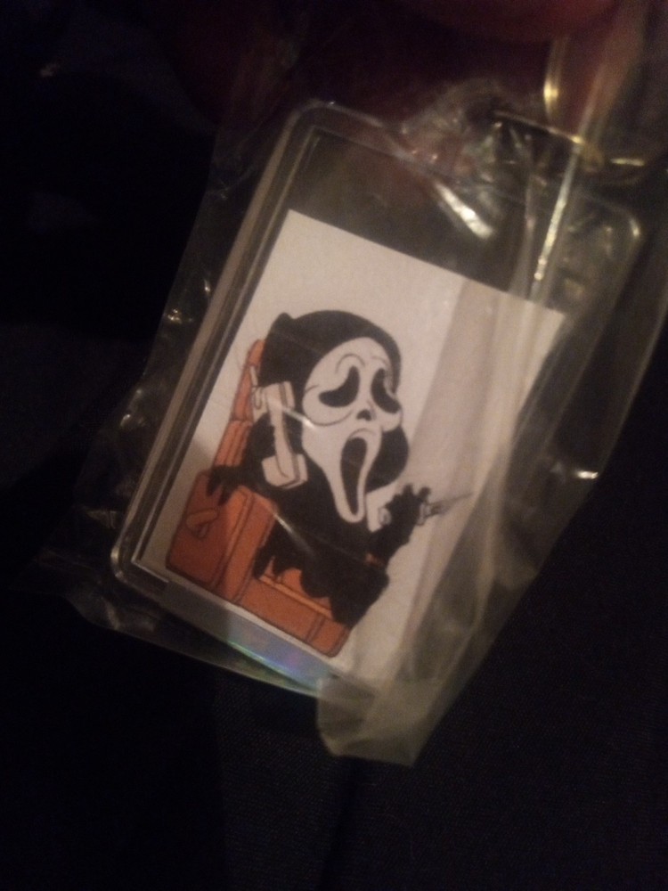 Scream Keychain