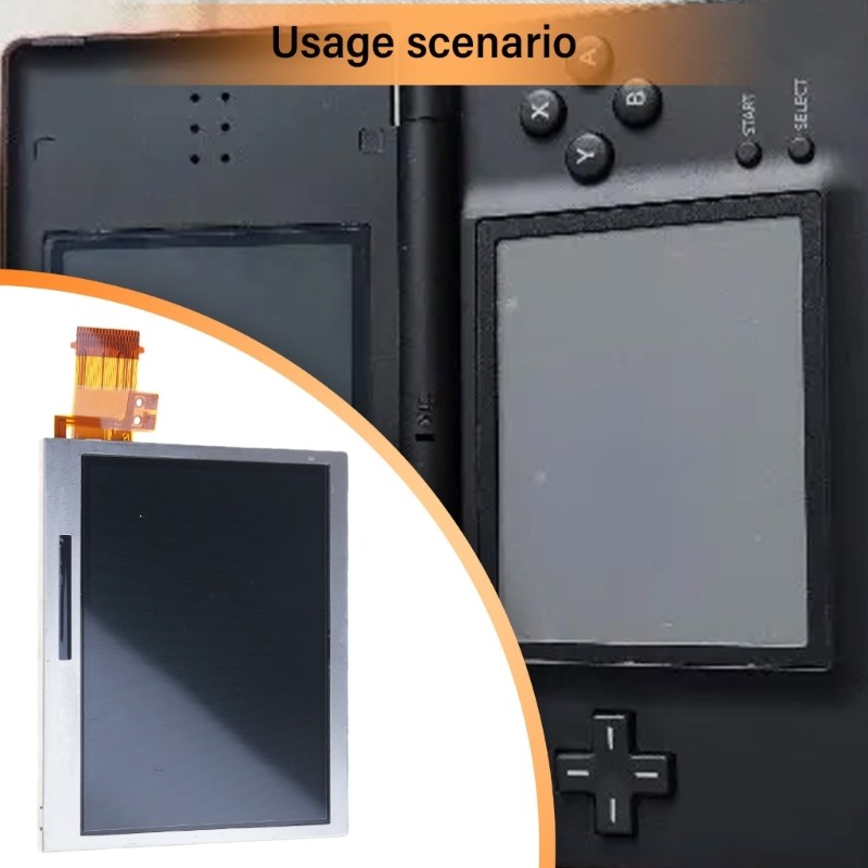 Digital Screen Game Console Bottom Lower IPS Screen Repair Parts