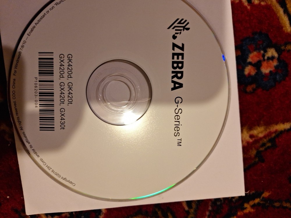 Zebra G-series Driver
