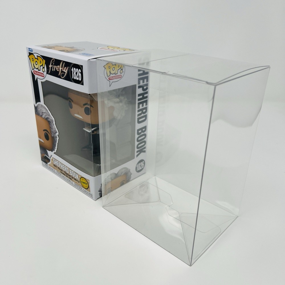 Funko POP! Television: Firefly SHEPHERD BOOK #1826 CHASE with Protector case