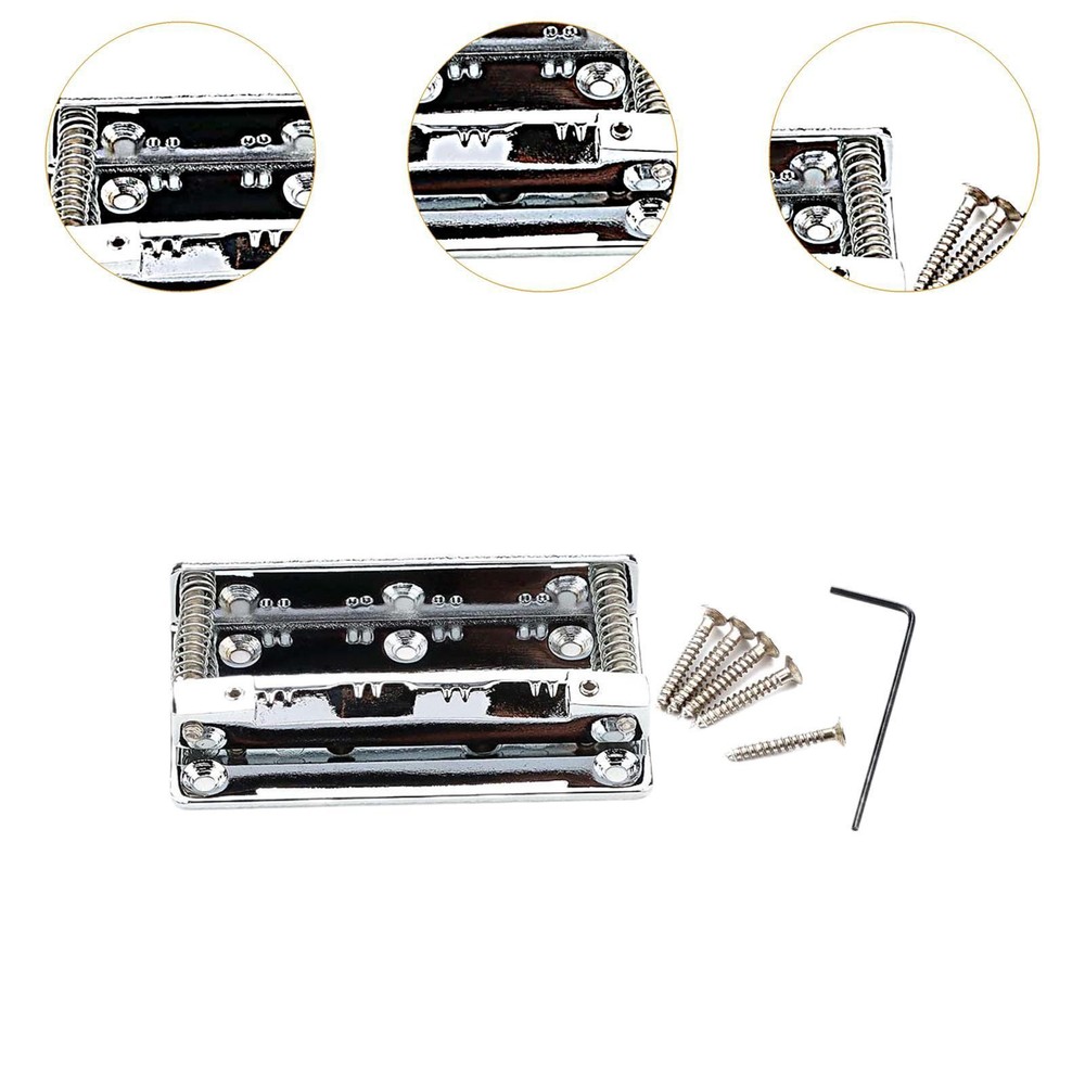 Mandolin Bridge with Screws Musical Instrument Accessories