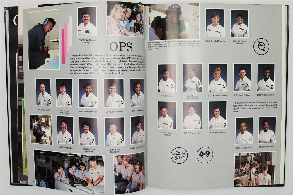 USS Acadia (AD-42) 1992 Westpac Deployment Cruise Book