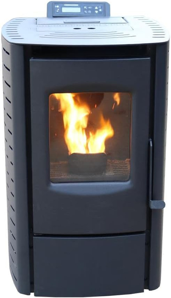 Mr. Heater Compact Pellet Stove with 24Lb Hopper - Efficient Heating Solution