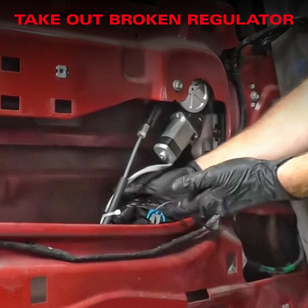 Power Window Regulator Front Left Driver Side For 2008-2020 Dodge Grand Caravan