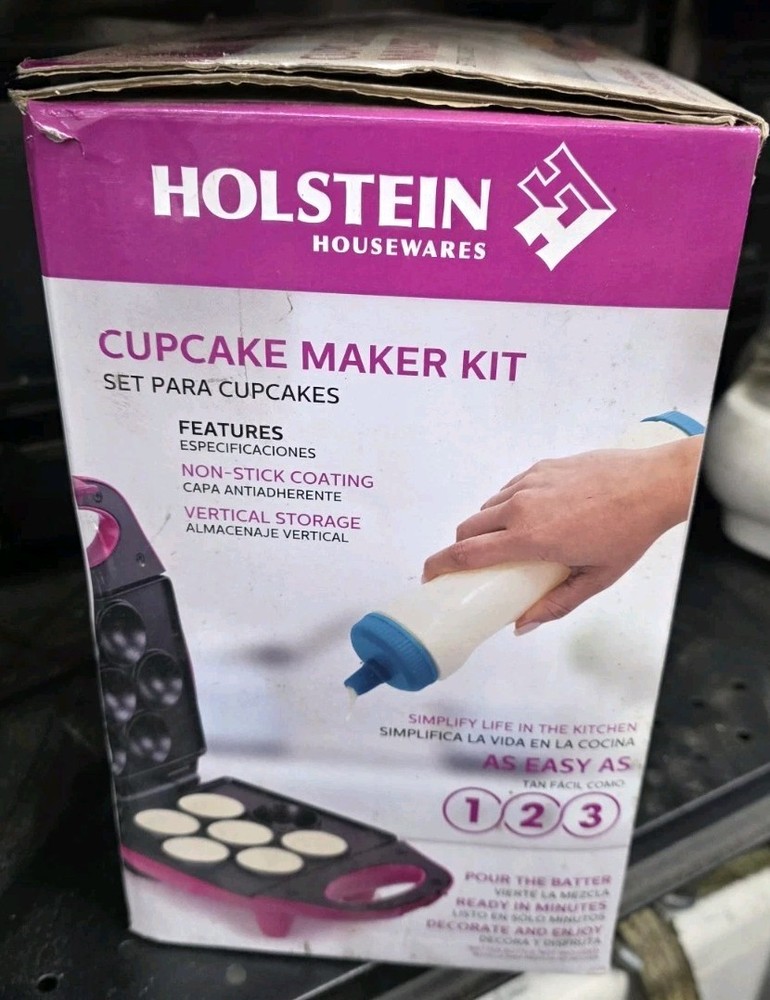 Holstein Cupcake Maker NEW IN BOX