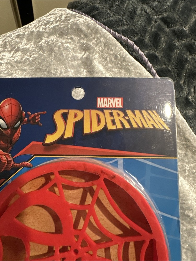 Marvel Spider-Man Silicone Egg & Pancake Breakfast Molds Set NEW
