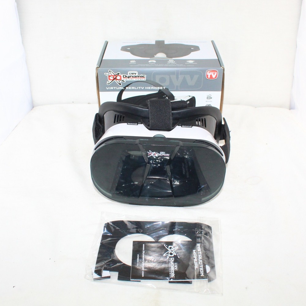 Dynamic Virtual Viewer DVV 3D Glasses Virtual Reality VR Headset Player Tested