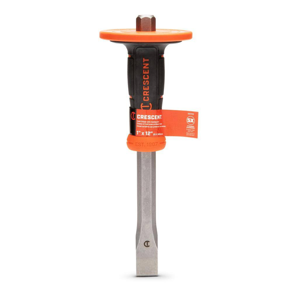 1 In. X 12 In. Cold Chisel with Handguard