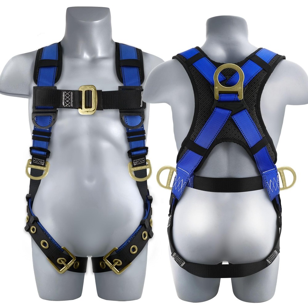 TRSMIMA Safety Harness Fall Protection - Fall Arrest Climbing Roofing Work Be...